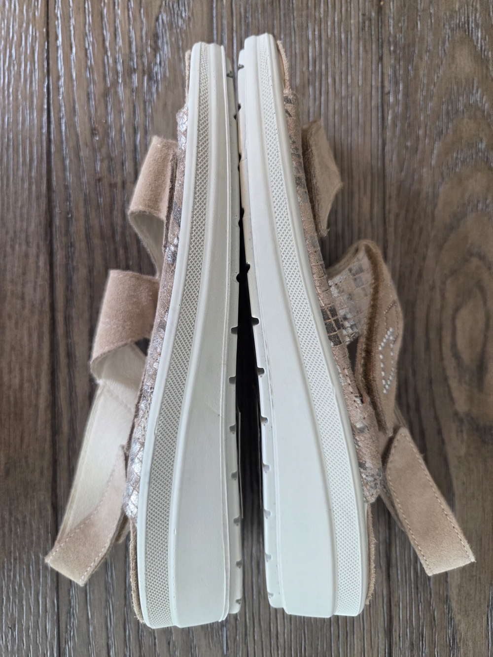 Grünland DABY Beige Suede Comfort Sandals NWT - Picture 6 of 8